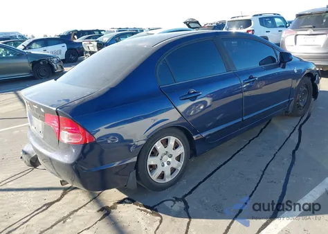 2008 Honda Civic Lx из США, поврежденный, VIN 1HGFA16508L007123